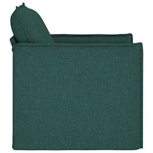 Pohovka Tmavě zelená 195 x 82 x 85 cm textil - obrázek 5