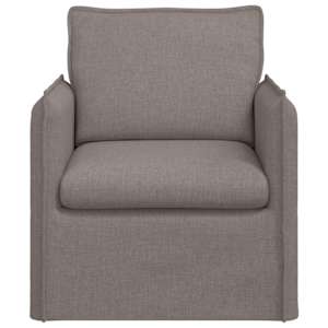 Pohovka Taupe 195 x 82 x 85 cm textil - obrázek 4