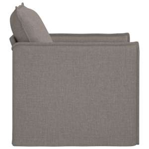 Pohovka Taupe 195 x 82 x 85 cm textil - obrázek 5