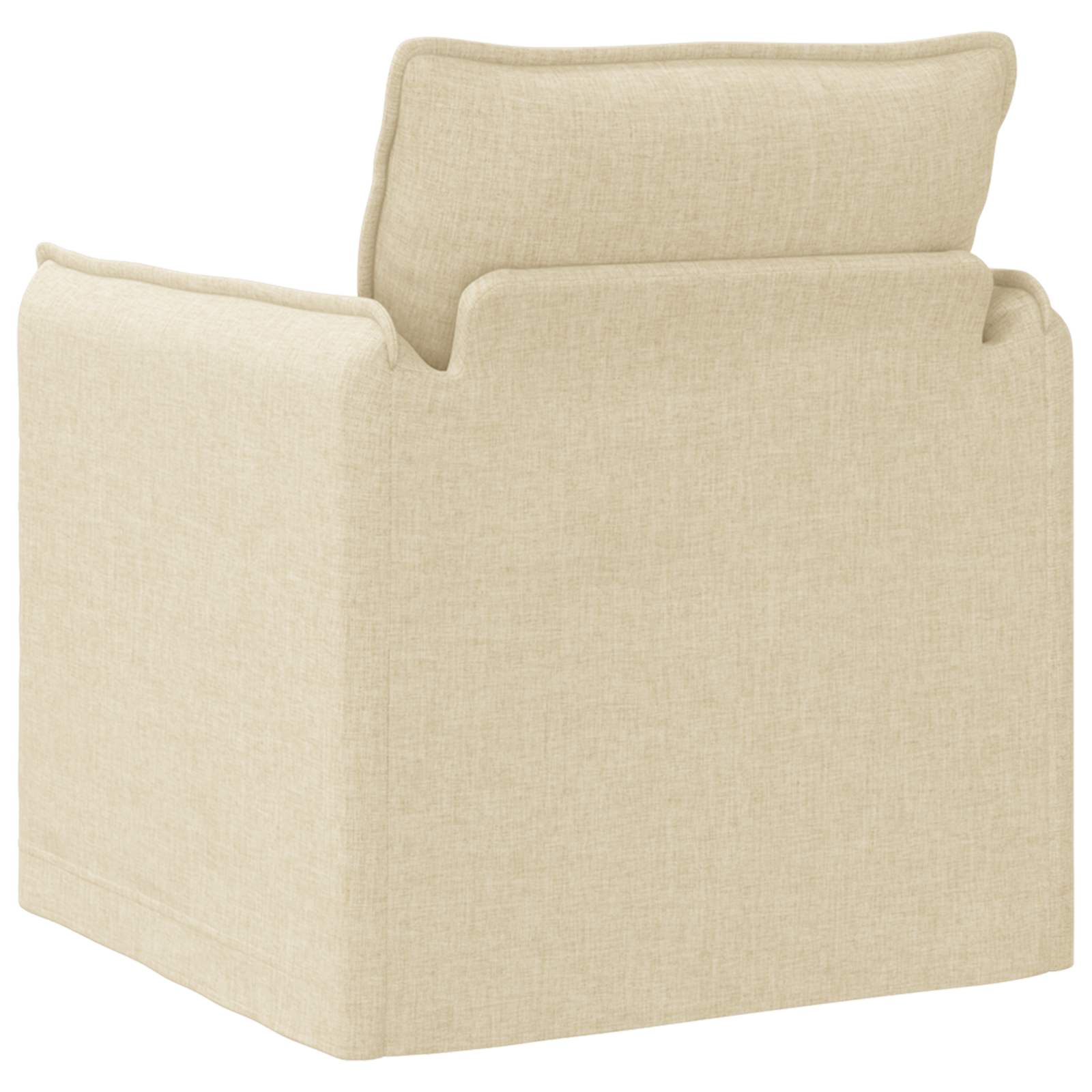 Dīvāns 60cm Krēmkrāsa Metāls