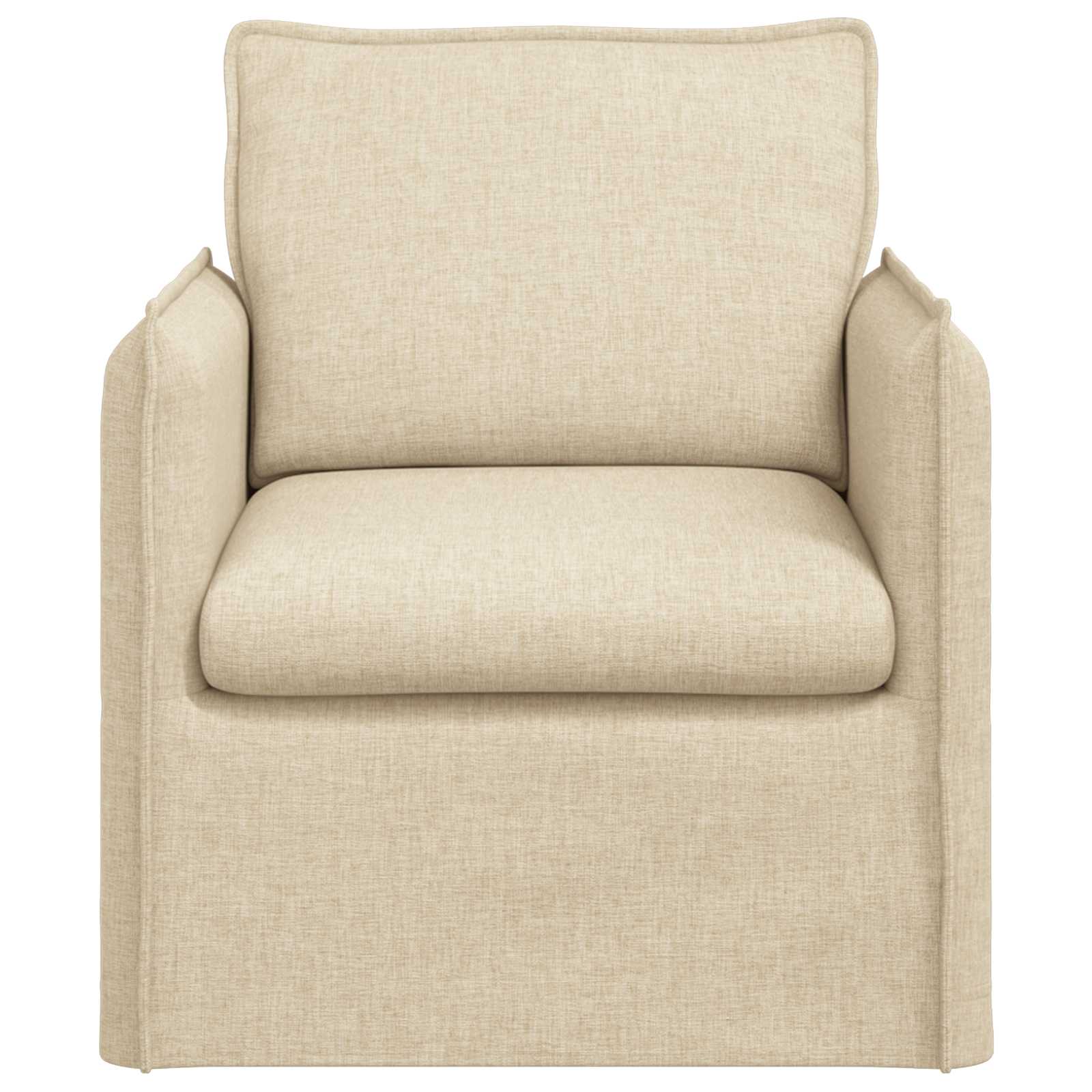 Dīvāns 60cm Krēmkrāsa Metāls