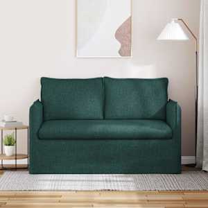Pohovka Tmavě zelená 136 x 82 x 85 cm textil - obrázek 3
