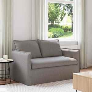 Pohovka Taupe 195 x 82 x 85 cm textil - obrázek 1