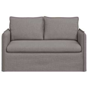 Pohovka Taupe 195 x 82 x 85 cm textil - obrázek 4