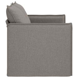 Pohovka Taupe 195 x 82 x 85 cm textil - obrázek 5