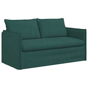 Pohovka Tmavě zelená 156 x 82 x 85 cm textil - obrázek 2