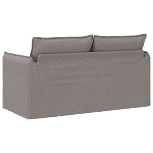 Pohovka Taupe 156 x 82 x 85 cm textil - obrázek 6