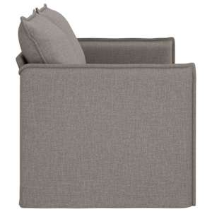 Pohovka Taupe 156 x 82 x 85 cm textil - obrázek 5