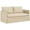 vidaXL Diivan cream 156 x 82 x 85 cm kangas