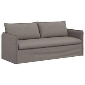 Pohovka Taupe 196 x 82 x 85 cm textil - obrázek 2