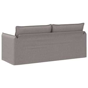 Pohovka Taupe 196 x 82 x 85 cm textil - obrázek 6