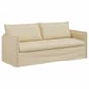 vidaXL Diivan cream 196 x 82 x 85 cm kangas