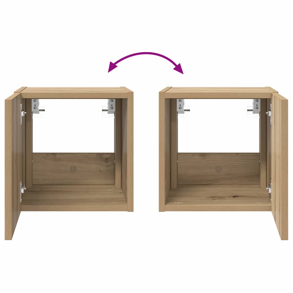TV wall cabinet Umělecký dub 30,5 x 35 x 30 cm kompozitní dřevo - obrázek 15