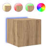 vidaXL TV Seina Kapp 30,5 x 35 x 30 cm Artisani tamme Tehispuit