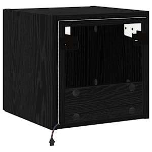TV wall cabinet Černý dub 30,5 x 35 x 30 cm kompozitní dřevo - obrázek 11