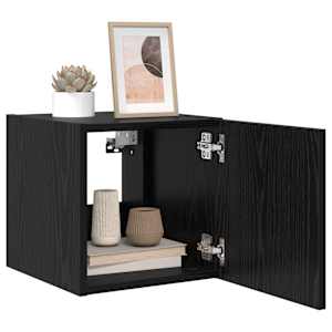 TV wall cabinet Černý dub 30,5 x 35 x 30 cm kompozitní dřevo - obrázek 3