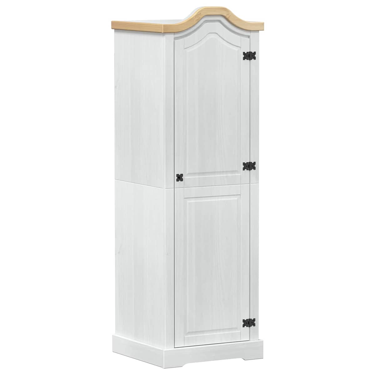 Garderober 55 x 52 x 170 cm Massiv fyrretræ - Billede 2