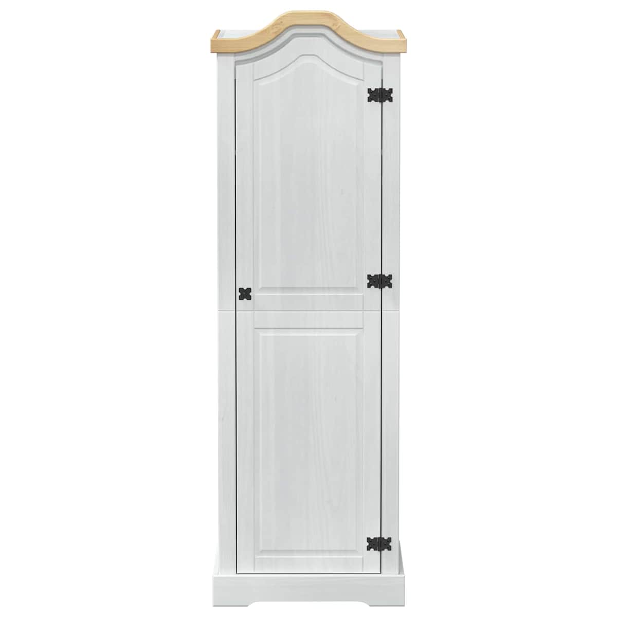 Garderober 55 x 52 x 170 cm Massiv fyrretræ - Billede 4