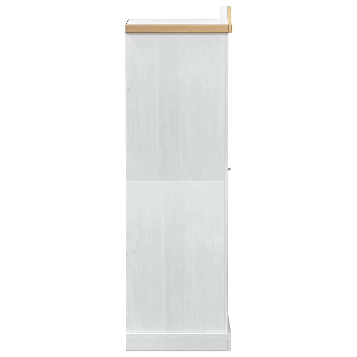 Garderober 55 x 52 x 170 cm Massiv fyrretræ - Billede 5