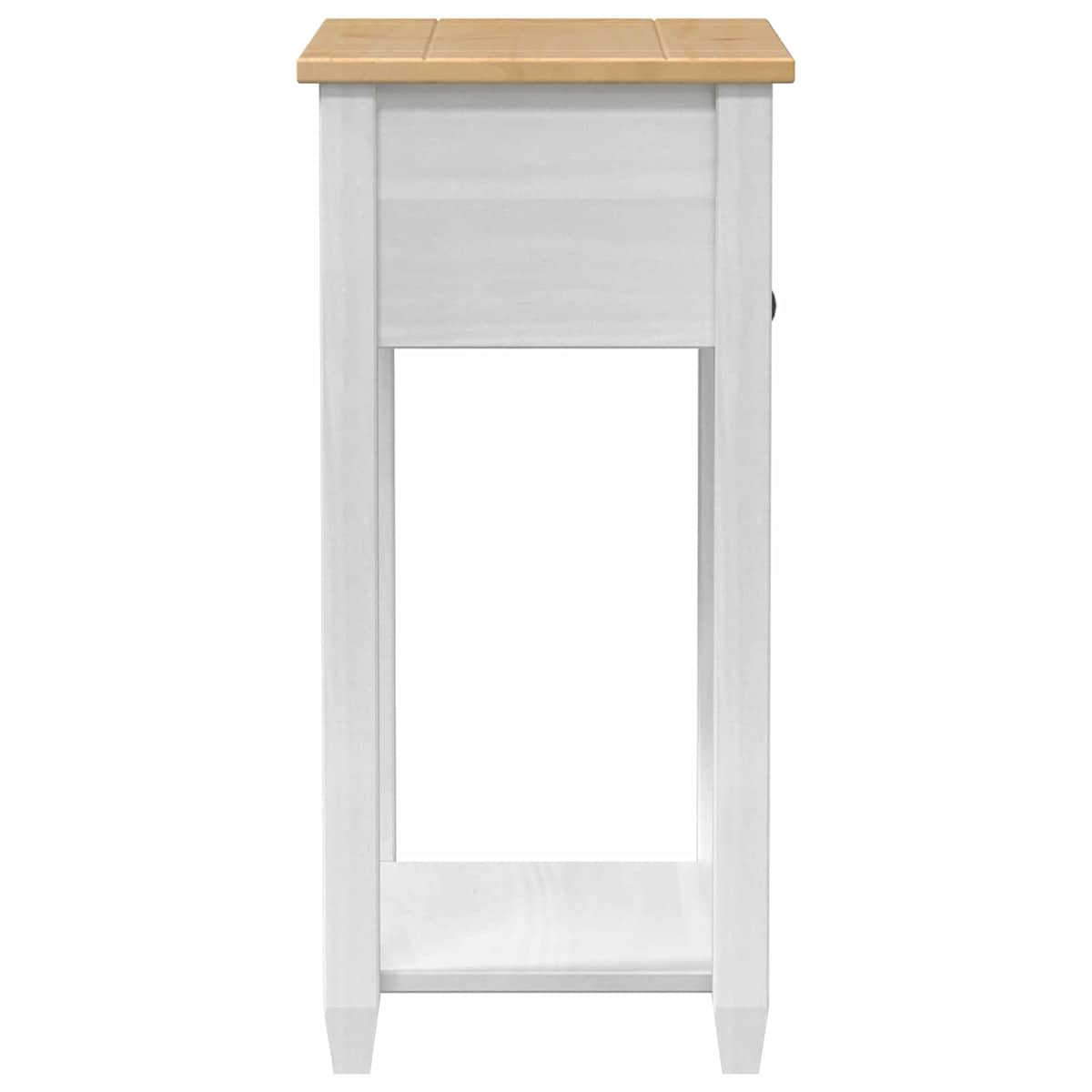 Konsolbord 55 x 35 x 73 cm Massiv fyrretræ - Billede 5