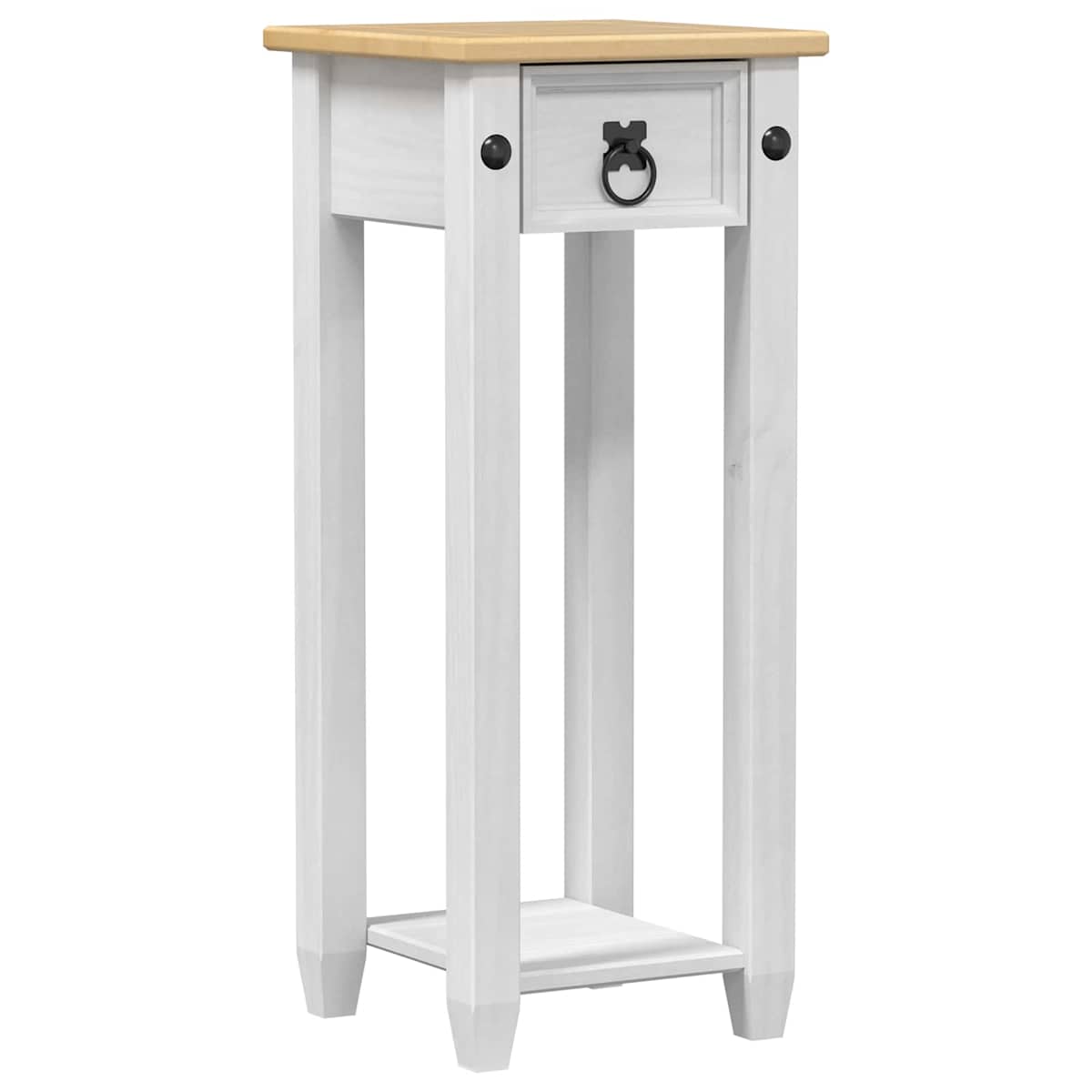 Planteholder 30 x 30 x 73 cm Massivt fyrretræ - Billede 2