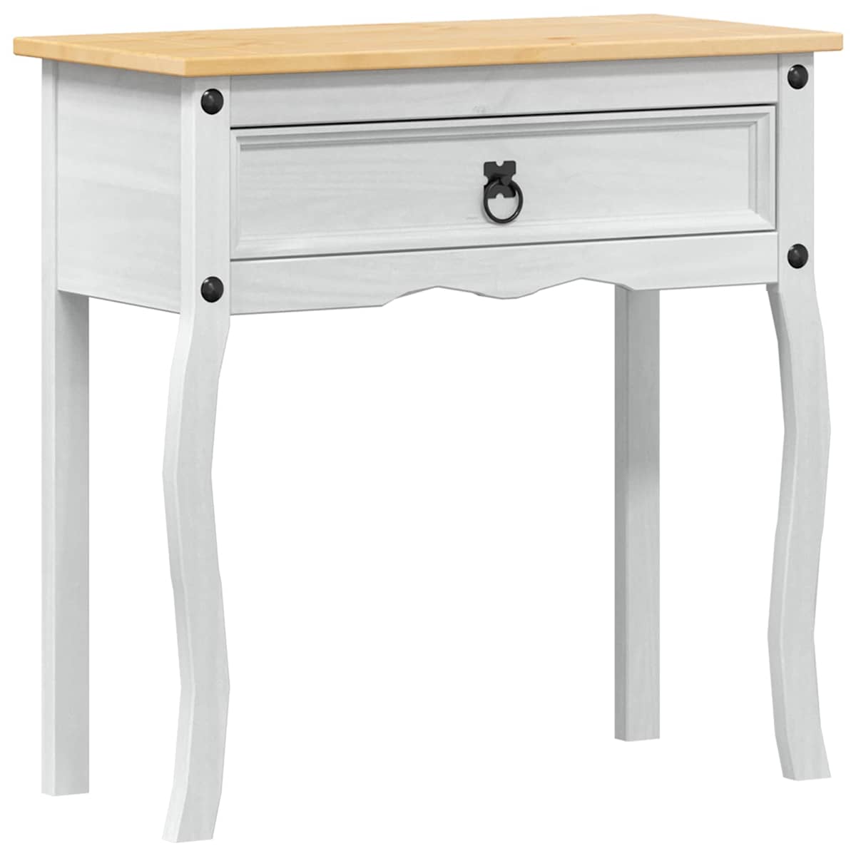 Konsolbord 73 x 35 x 73 cm Massiv fyrretræ - Billede 2