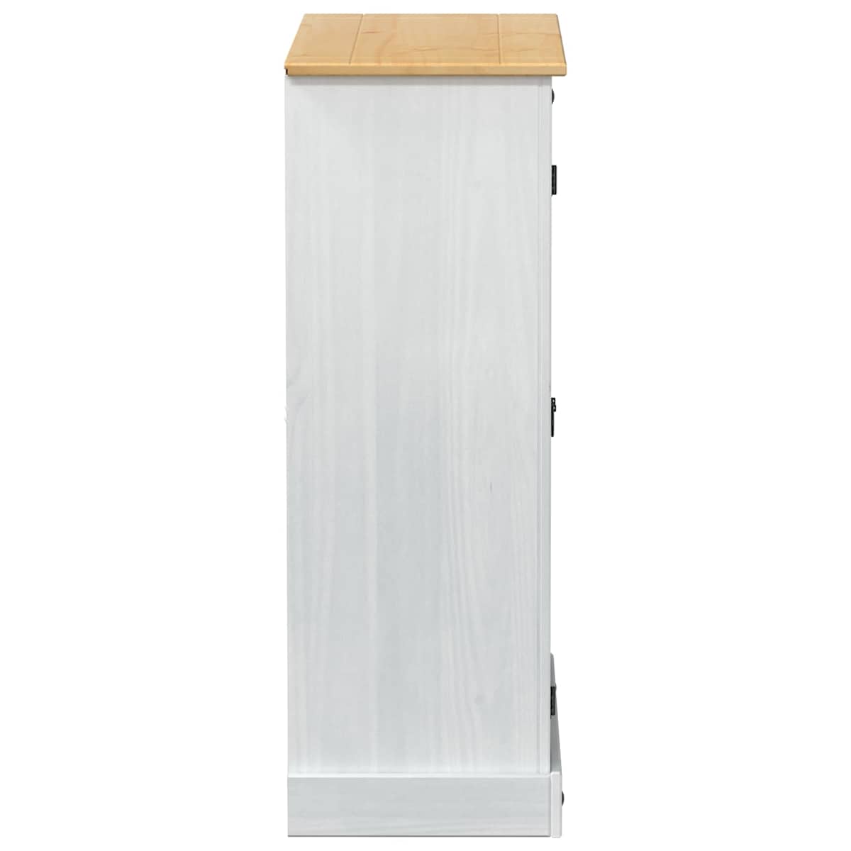 Sko skab med hylde 86 x 38,5 x 108 cm Massiv fyrretræ - Billede 5