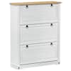 vidaXL Kinga kapp CORONA 99 x 32 x 124,5 cm Tahke m&auml;nd Valge