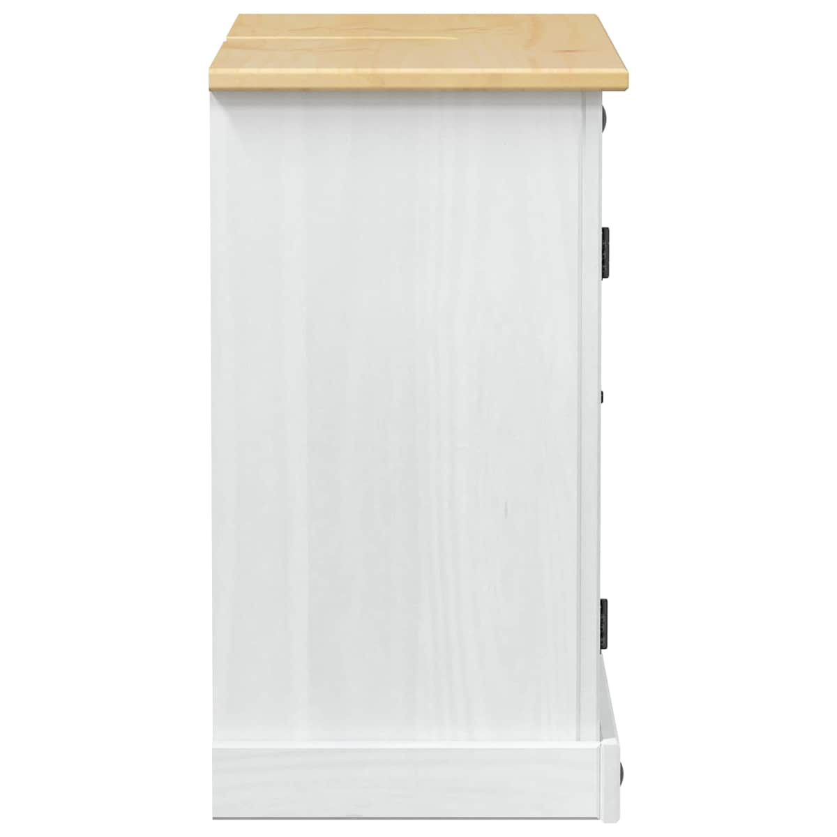Vaskeskab 73 x 33 x 60 cm Massiv fyrretræ - Billede 5