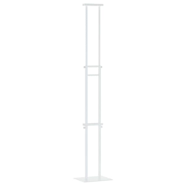 vidaXL Messin&auml;itus Displays Valge 30 x 23,5 x 210 cm Teras