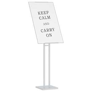Stánky pro veletrhy Bílý 26,5 x 26,5 x 150 cm Ocel - obrázek 3
