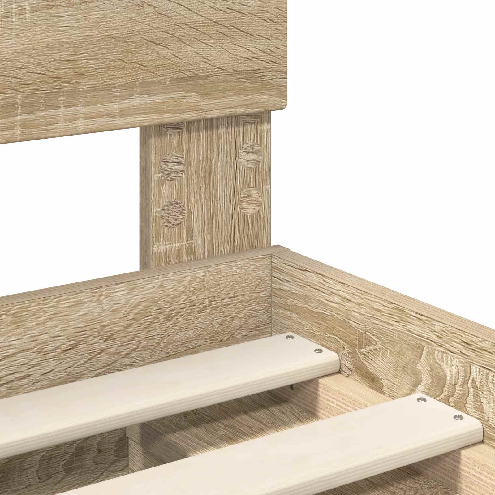 Sengestamme med hodegjerde Sonoma 160 x 200 cm Konstruert tre - Bilde 10