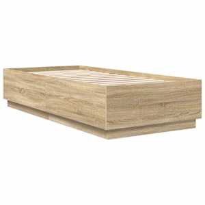 Rám postele s čelo Sonoma dub 70 x 190 cm kompozitní dřevo - obrázek 6