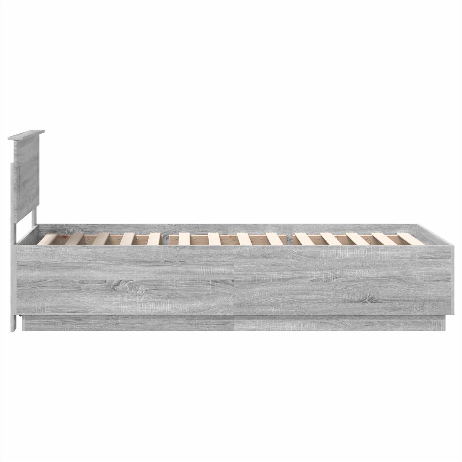 Voodi raam peaga Hall Sonoma 100 x 200 cm Tehispuit 8 Kõik vajalik sinu aeda ja koju! Voodi raam peaga Hall Sonoma 100 x 200 cm Tehispuit - Image 8