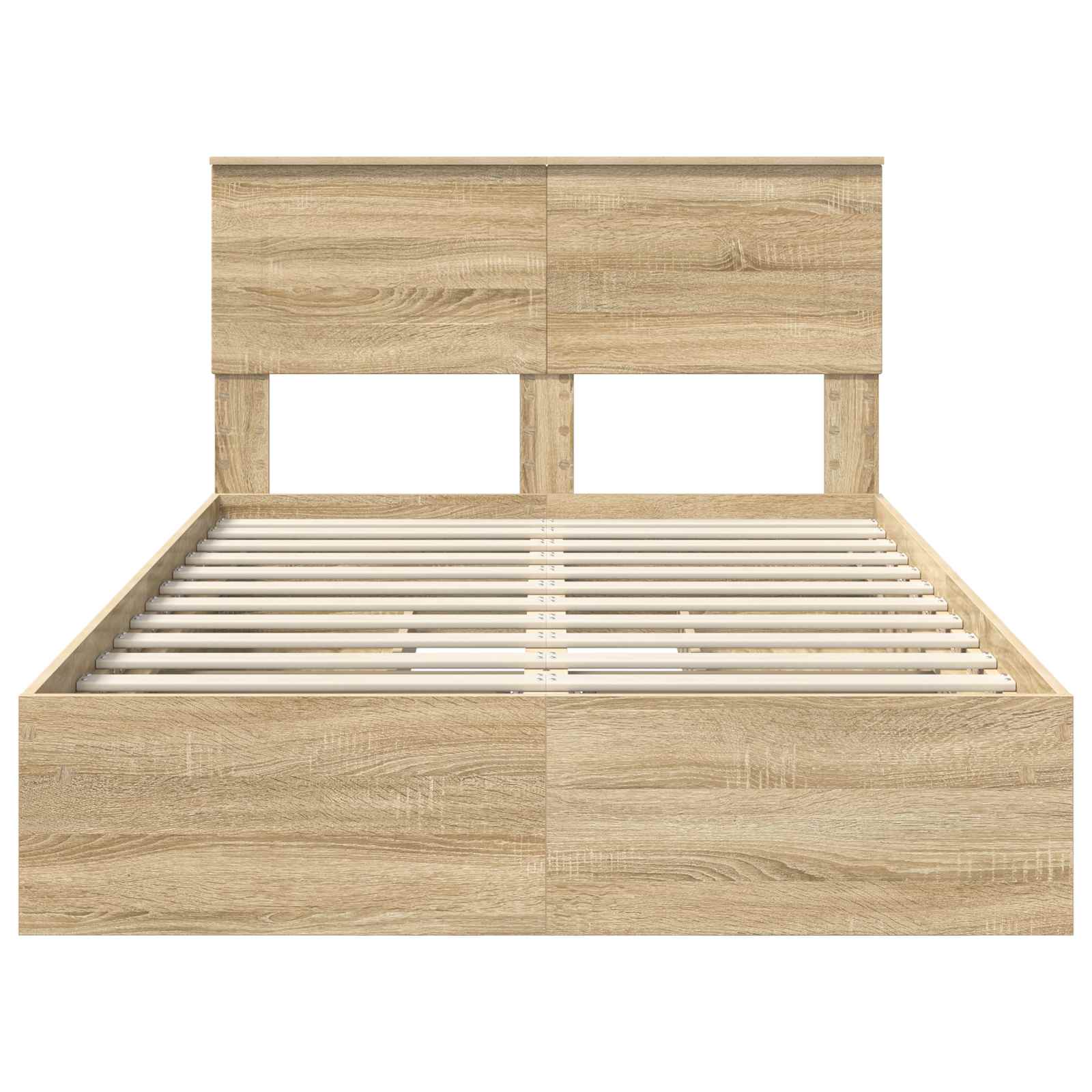 Opslag bed met lade Sonoma Eiken 135 x 190 cm Bewerkt hout | luizaXL | Dé meubelwinkel voor elk interieur Opslag bed met lade Sonoma Eiken 135 x 190 cm Bewerkt hout - Afbeelding 8