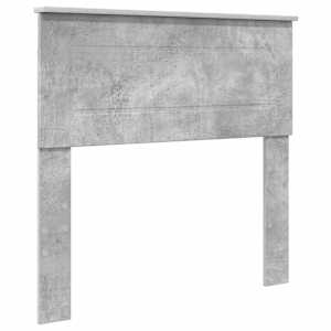 Postel s úložným prostorem s čelo Betonově šedá 90 x 200 cm - obrázek 7