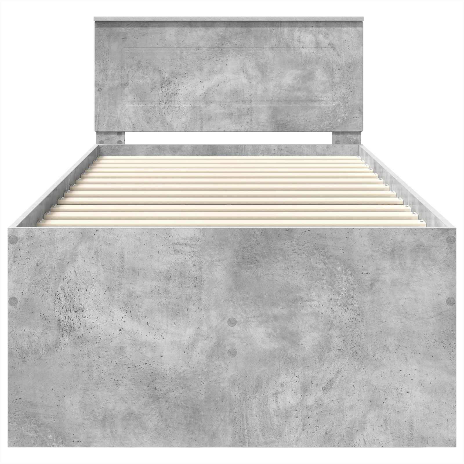 Päevavoodi sahtliga Betoonhall ja must 75 x 190 cm Tehispuit 8 Kõik vajalik sinu aeda ja koju! Päevavoodi sahtliga Betoonhall ja must 75 x 190 cm Tehispuit - Image 8