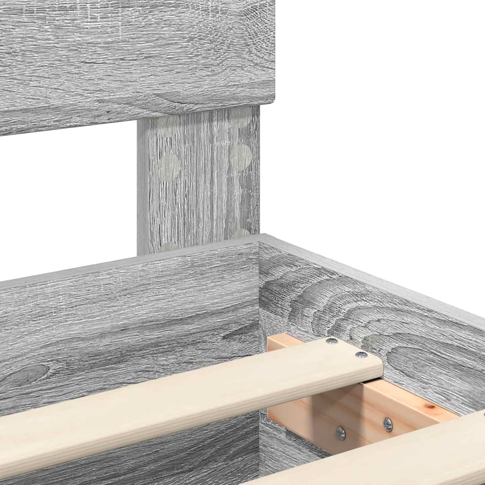 Voodi raam peaga Hall Sonoma 140 x 200 cm Tehispuit 79 Kõik vajalik sinu aeda ja koju! Voodi raam peaga Hall Sonoma 140 x 200 cm Tehispuit - Image 10