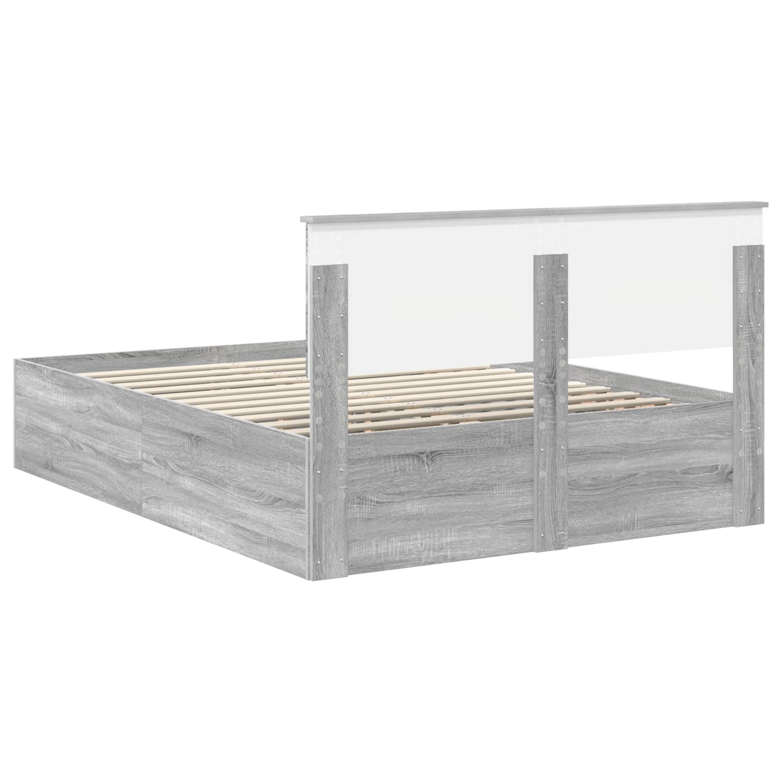 Voodi raam peaga Hall Sonoma 140 x 200 cm Tehispuit 78 Kõik vajalik sinu aeda ja koju! Voodi raam peaga Hall Sonoma 140 x 200 cm Tehispuit - Image 9