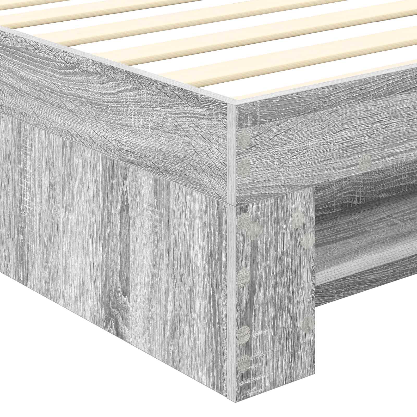 Voodi raam peaga Hall Sonoma 90 x 200 cm Tehispuit 11 Kõik vajalik sinu aeda ja koju! Voodi raam peaga Hall Sonoma 90 x 200 cm Tehispuit - Image 11