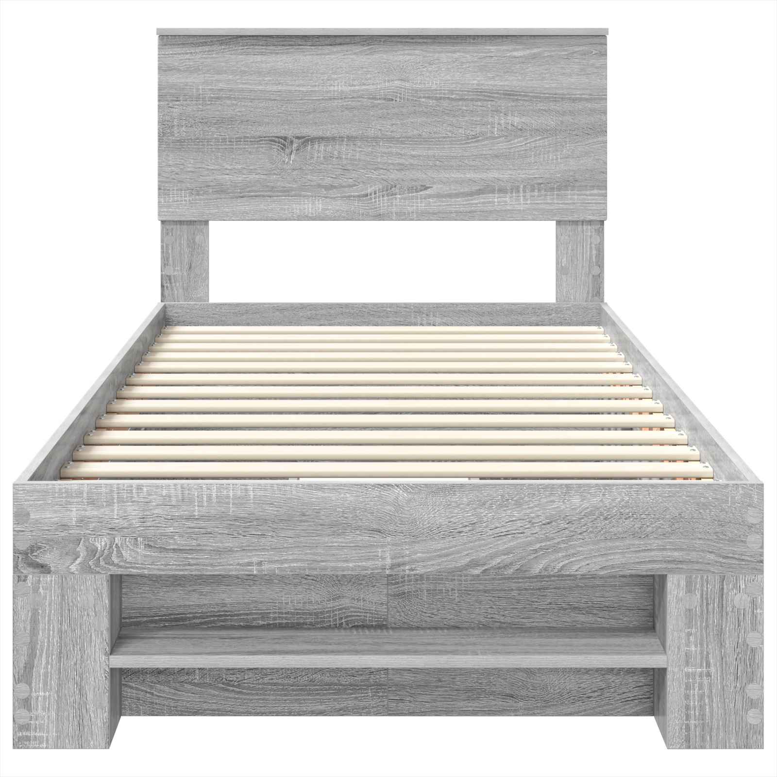 Voodi raam peaga Hall Sonoma 90 x 200 cm Tehispuit 8 Kõik vajalik sinu aeda ja koju! Voodi raam peaga Hall Sonoma 90 x 200 cm Tehispuit - Image 8