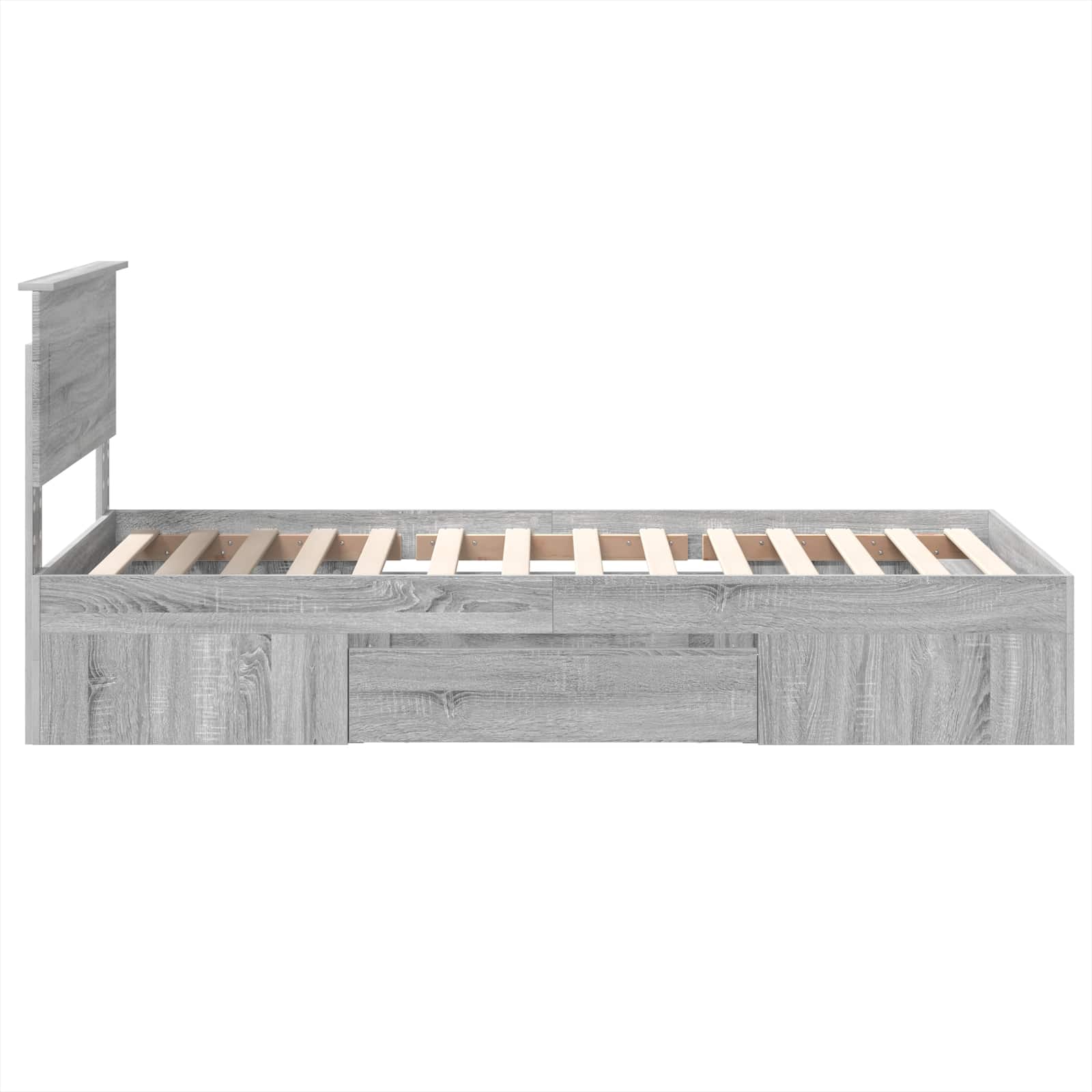 Voodi raam peaga Hall Sonoma 90 x 200 cm Tehispuit 9 Kõik vajalik sinu aeda ja koju! Voodi raam peaga Hall Sonoma 90 x 200 cm Tehispuit - Image 9