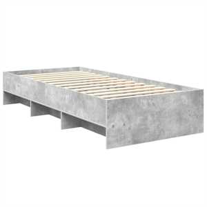 Rám postele s čelo Betonově šedá 90 x 200 cm kompozitní dřevo - obrázek 5