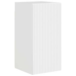 Sada televizního nástěnného kabinetu 4 pcs Vysoce lesklá bílá - obrázek 7
