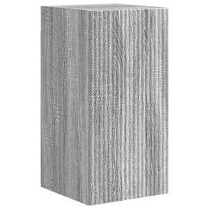 Sada televizního nástěnného kabinetu Nástěnný 4 pcs Šedá Sonoma - obrázek 7
