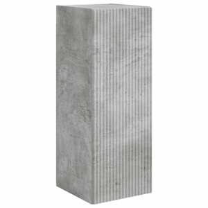 Sada televizního nástěnného kabinetu 4 pcs Betonově šedá - obrázek 6