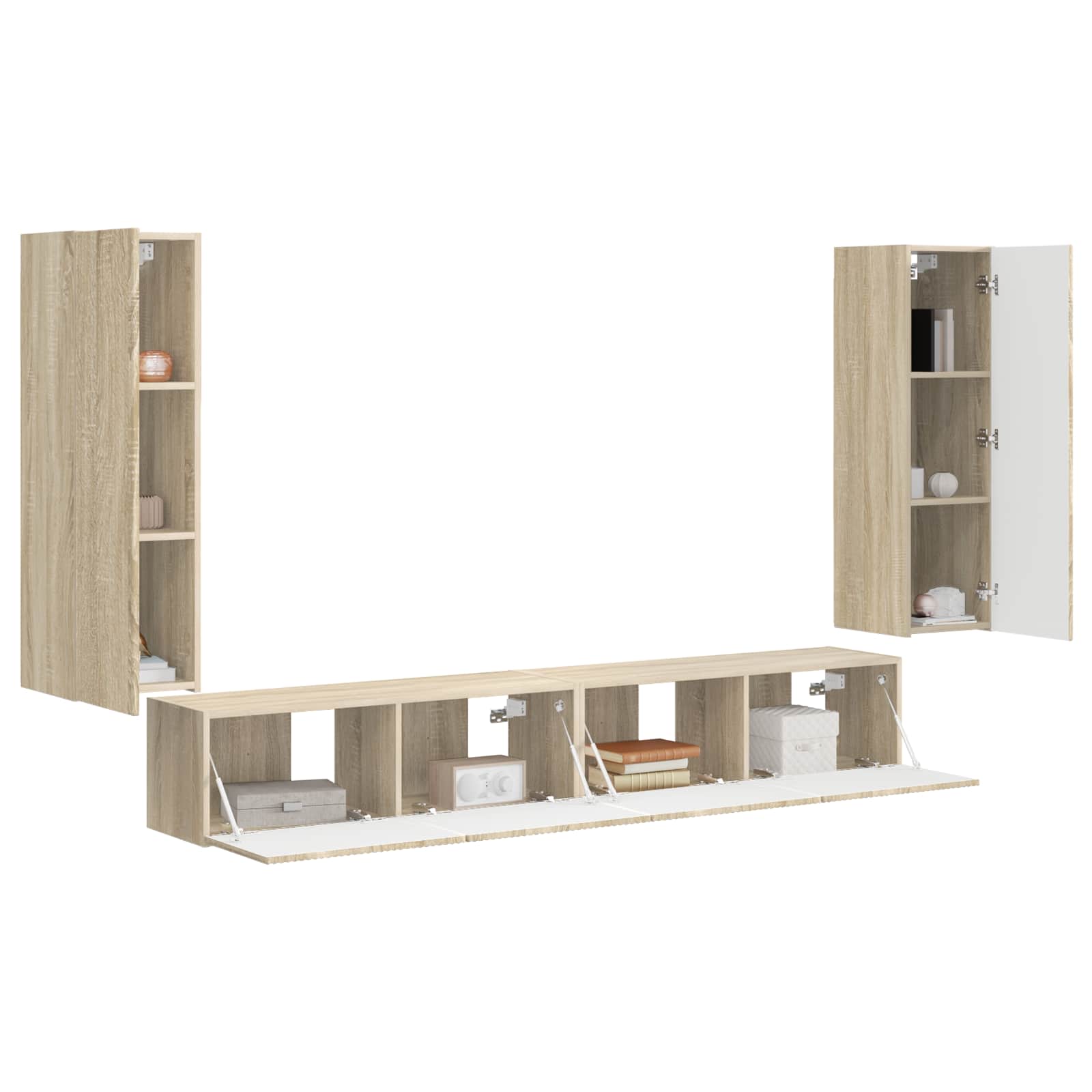 vidaXL Sonoma Eiken 98 x 31 x 29,5 cm