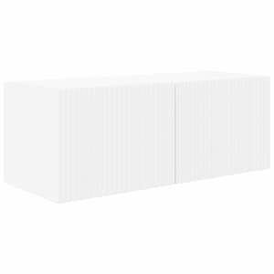 Sada televizního nástěnného kabinetu Nástěnný 4 pcs Bílá - obrázek 6