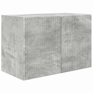 Sada televizního nástěnného kabinetu 4 pcs Betonově šedá - obrázek 7