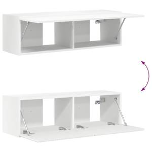 Sada televizního nástěnného kabinetu Nástěnný 6 pcs Bílá - obrázek 12